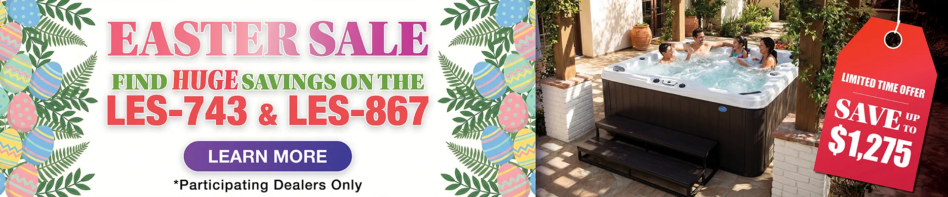 Calspas hot tub being used in a family setting - Waterbury